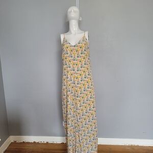 Greylin Silk Chevron Maxi, VGUC, Size S